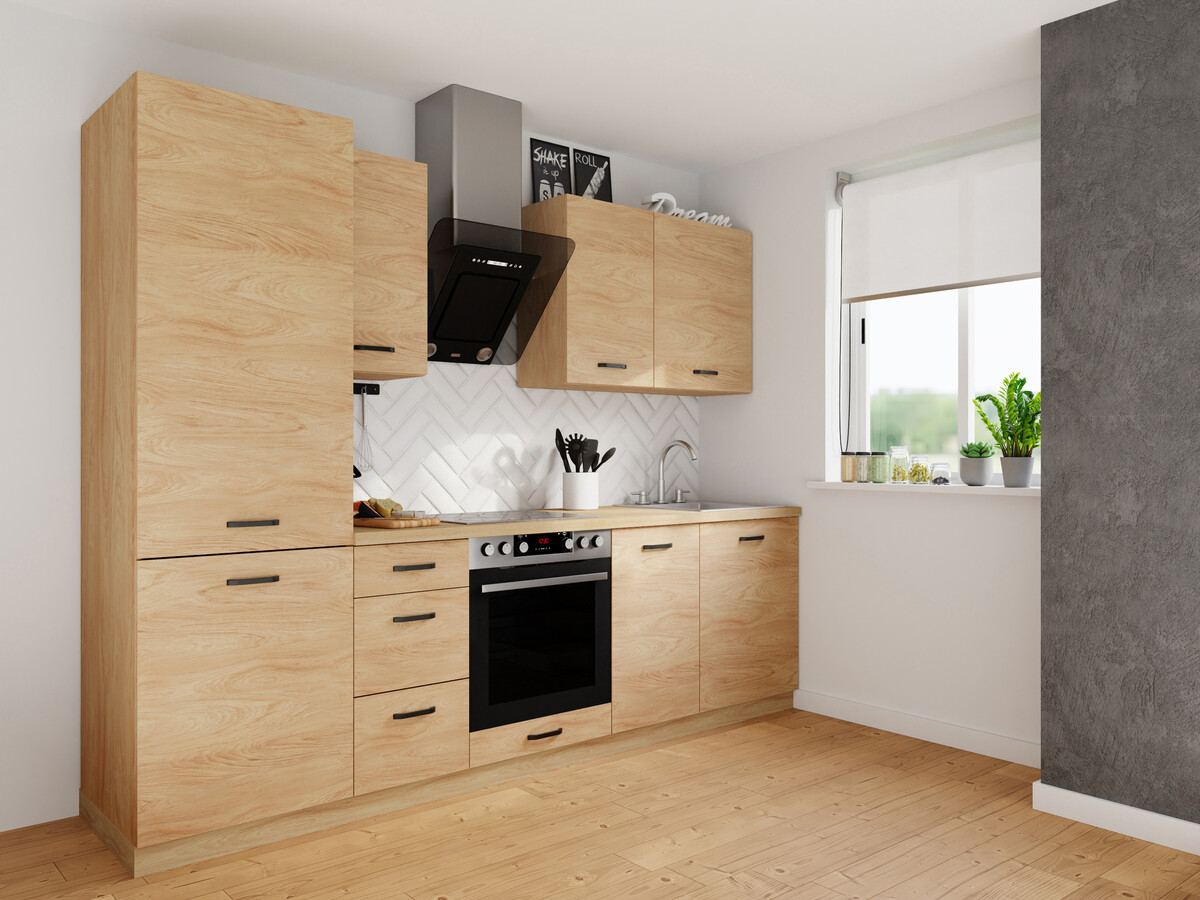 Zbirka kuhinja Amper Oak