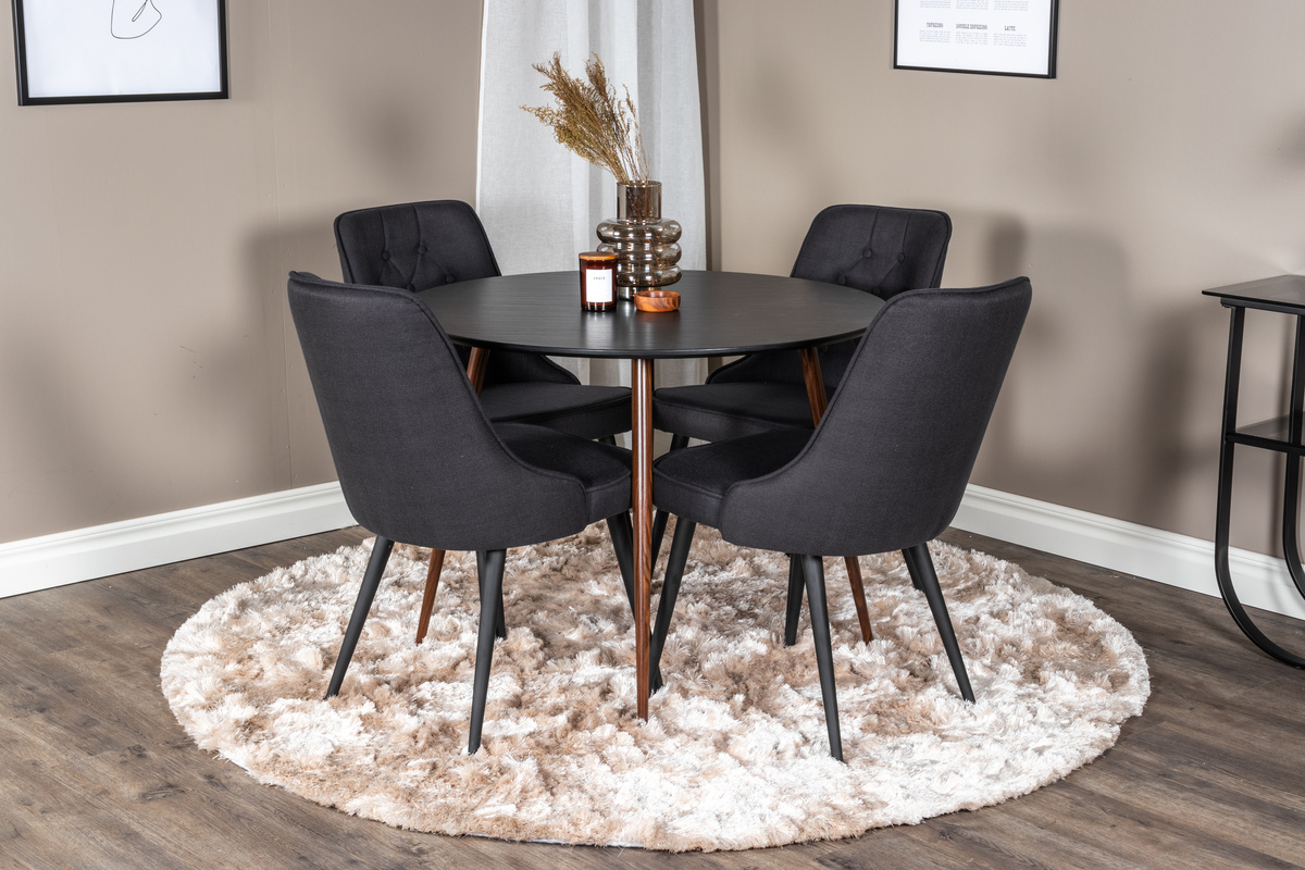 Stol Dallas 125 (Crna + Orah)