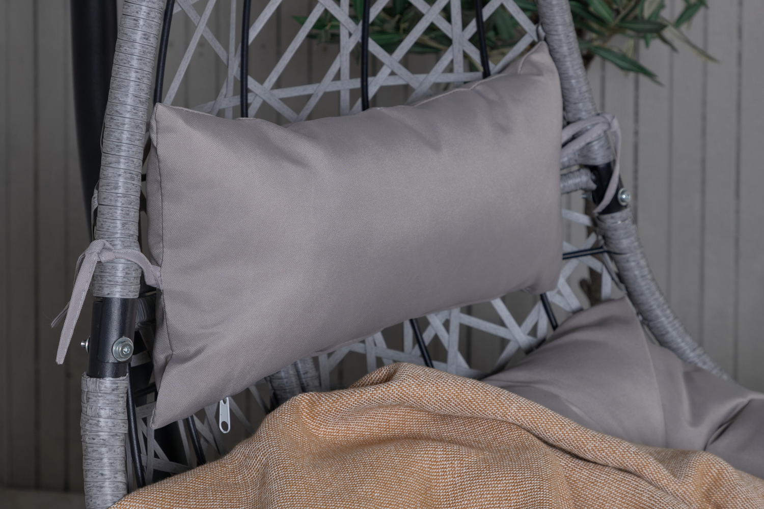 Viseća stolica Dallas 519 (Crna + Siva)