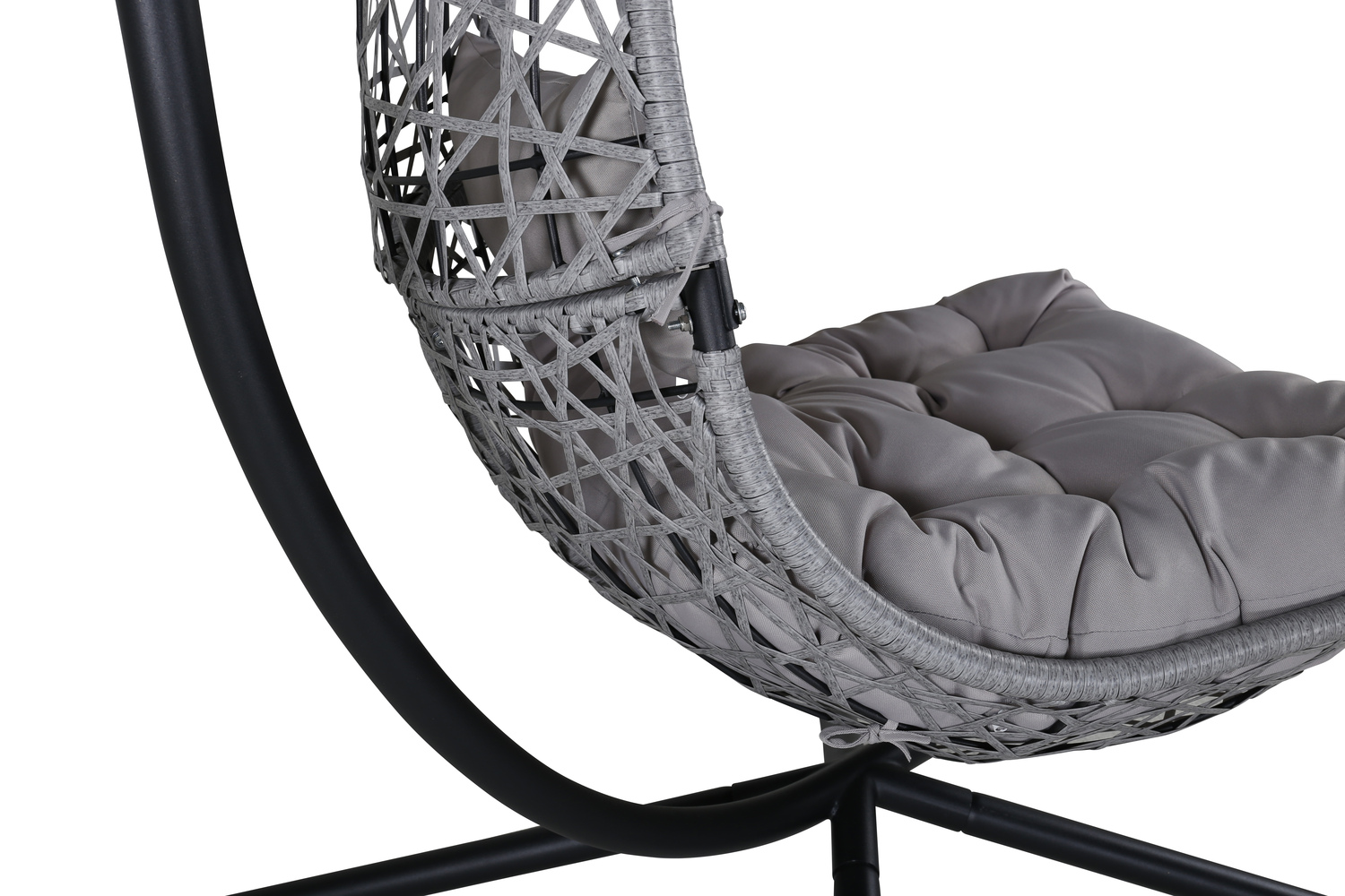 Viseća stolica Dallas 519 (Crna + Siva)