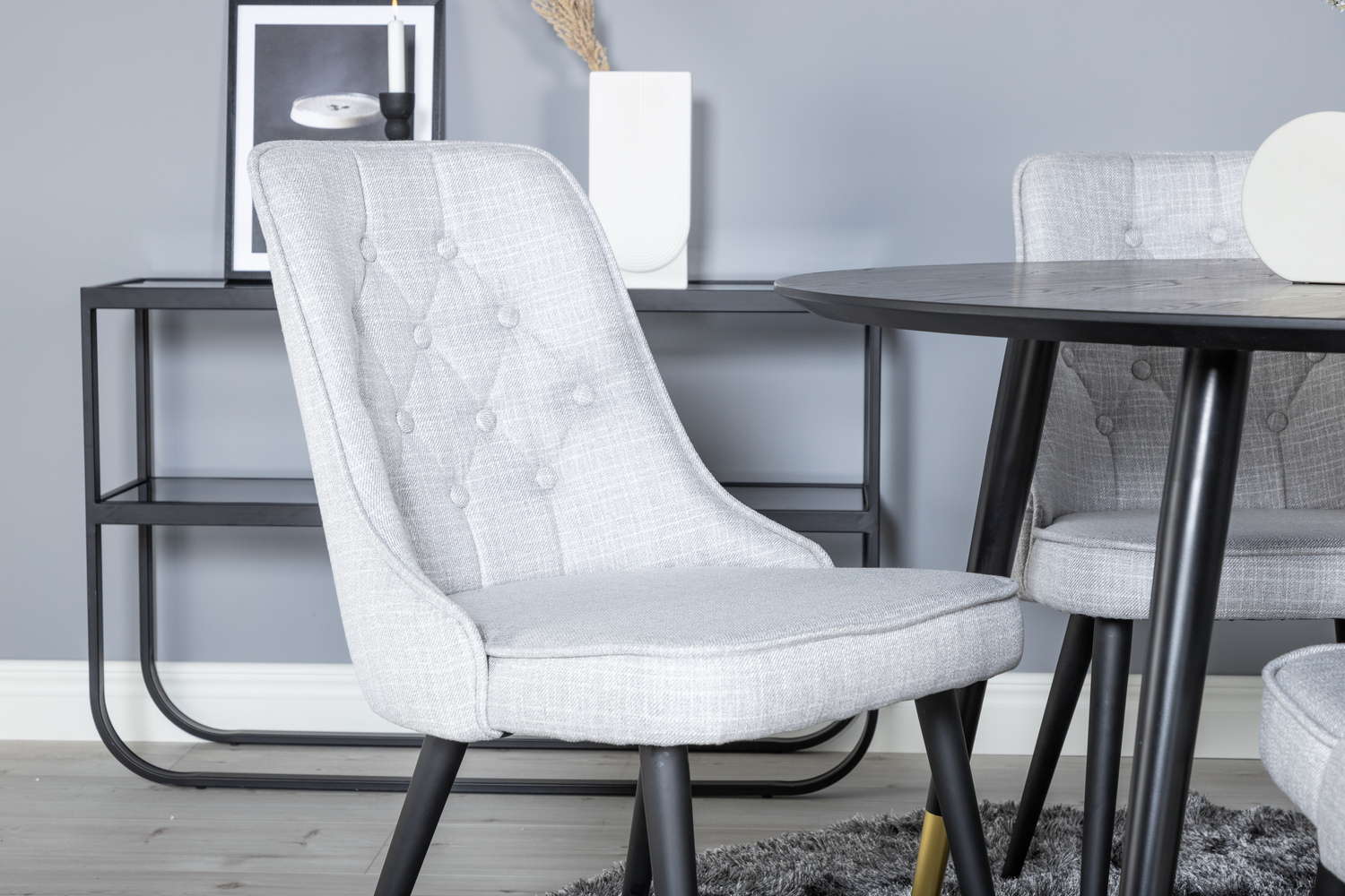 Blagovaonski set Dallas 1178 (Siva + Crna)