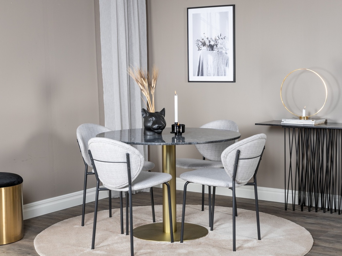 Blagovaonski set Dallas 1209 (Siva + Crna)