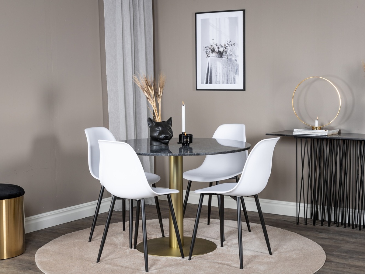 Blagovaonski set Dallas 1214 (Bijela + Crna)