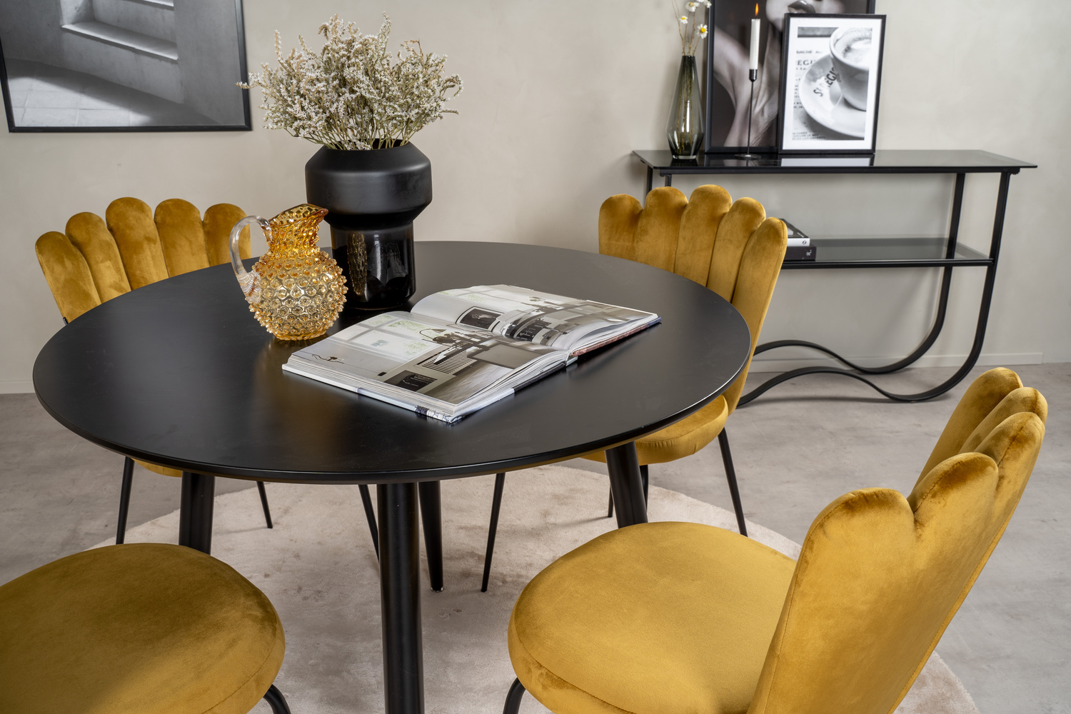 Blagovaonski set Dallas 1264 (Žuta + Crna)