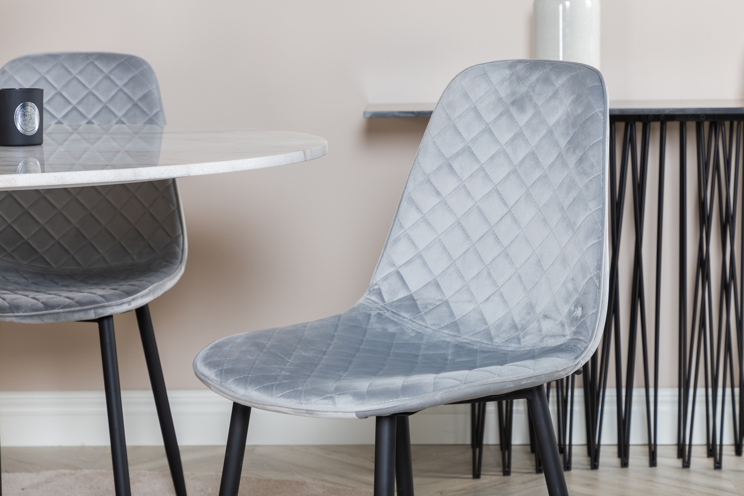 Blagovaonski set Dallas 1302 (Siva + Crna)