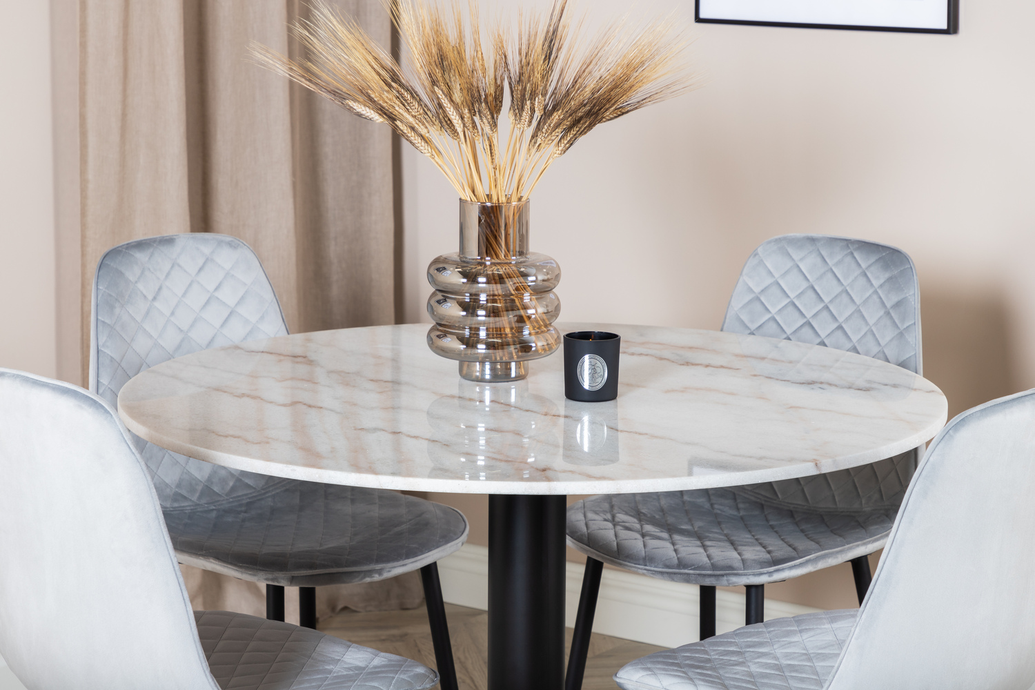 Blagovaonski set Dallas 1302 (Siva + Crna)