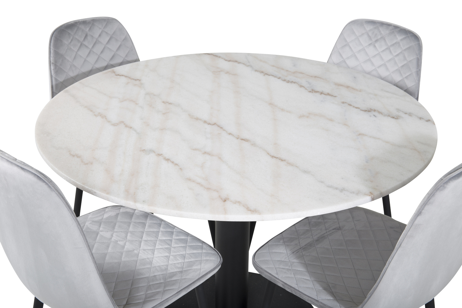 Blagovaonski set Dallas 1302 (Siva + Crna)