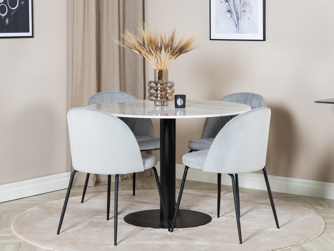 Blagovaonski set Dallas 1303 (Siva + Crna)