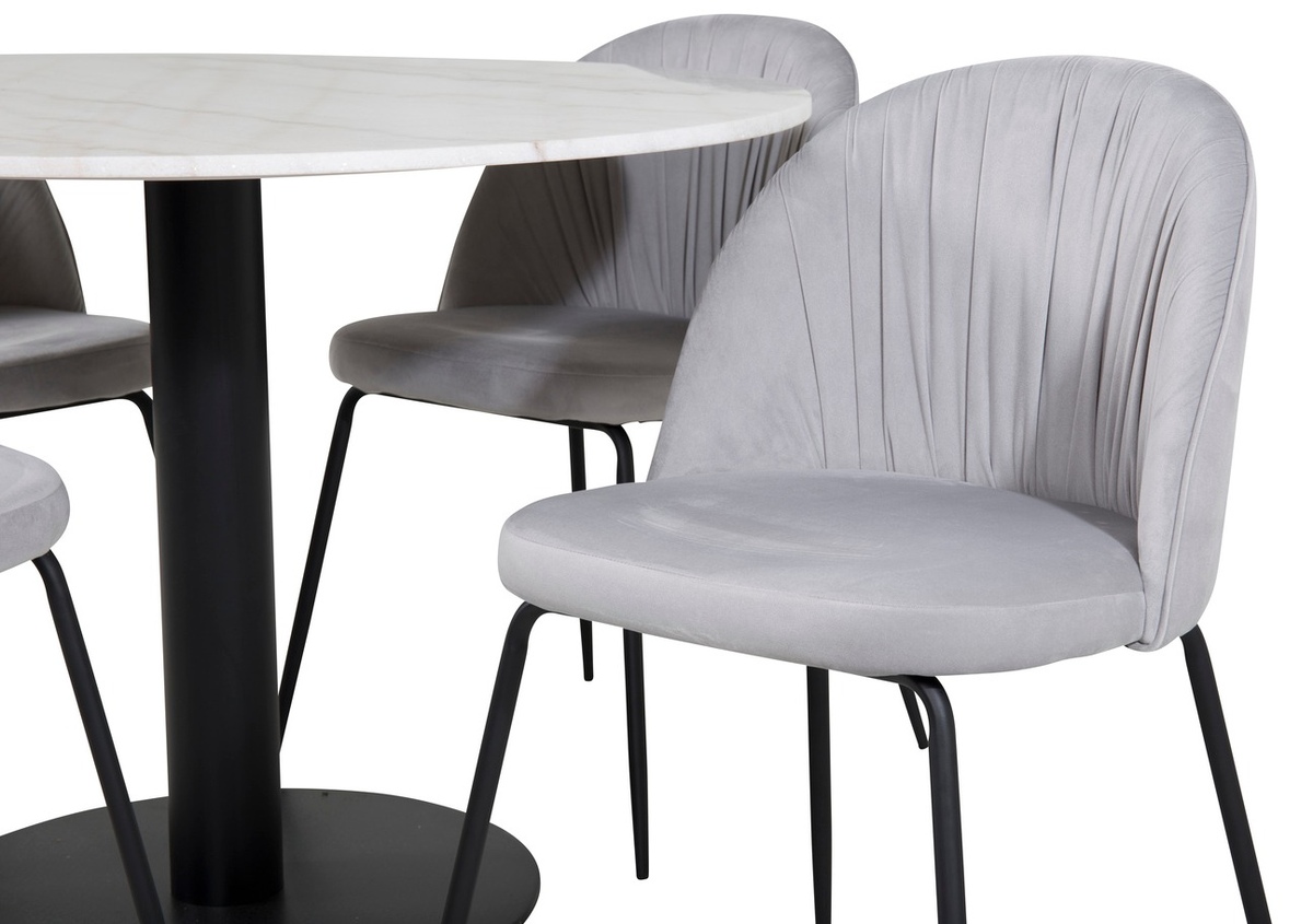 Blagovaonski set Dallas 1303 (Siva + Crna)