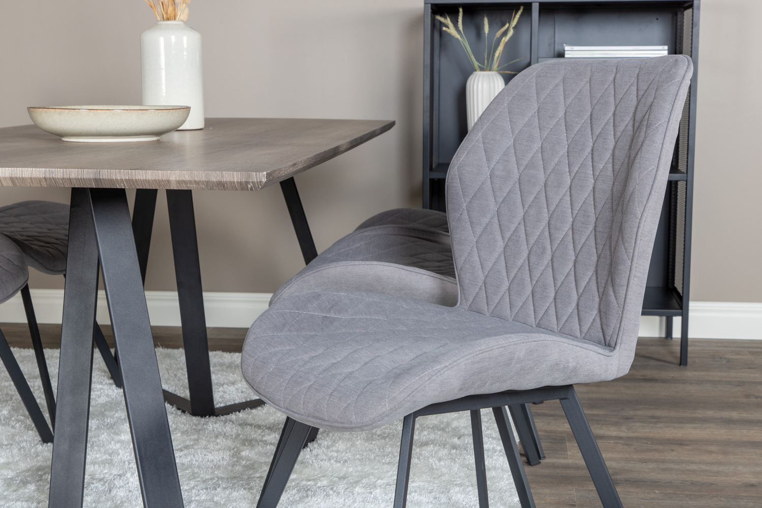 Blagovaonski set Dallas 1359 (Siva + Crna)