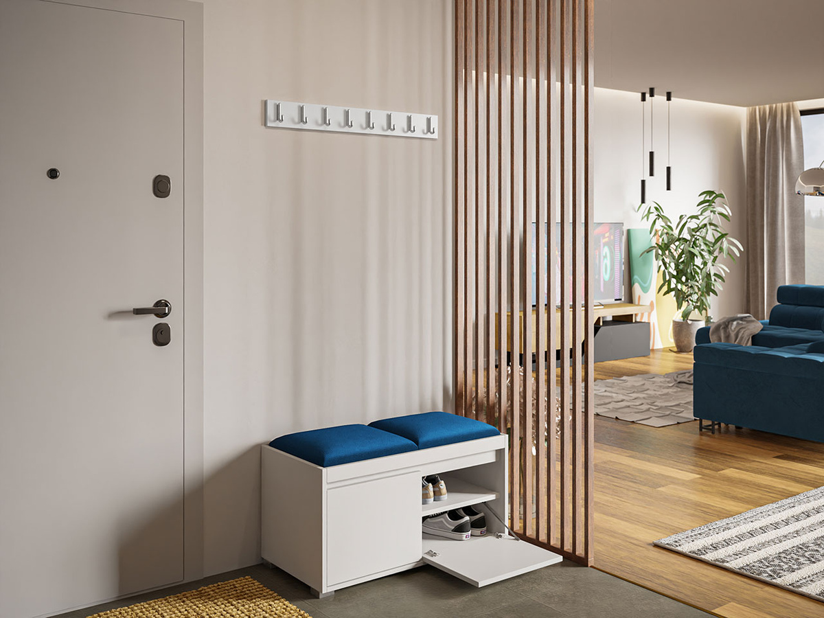 Set za hodnik Comfivo Pinus I (Bijela + Manila 26)