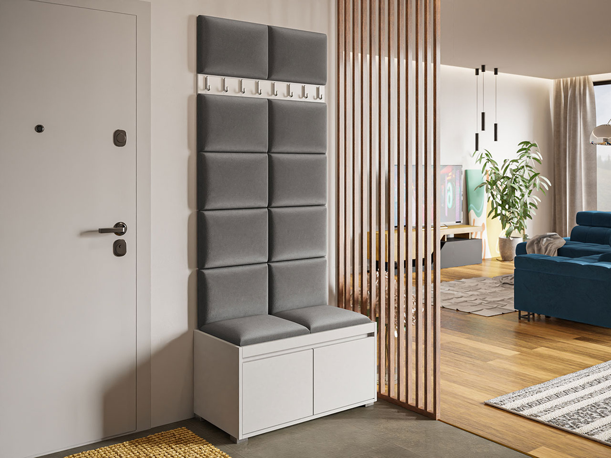 Set za hodnik Comfivo Pinus IV (Bijela + Manila 16)