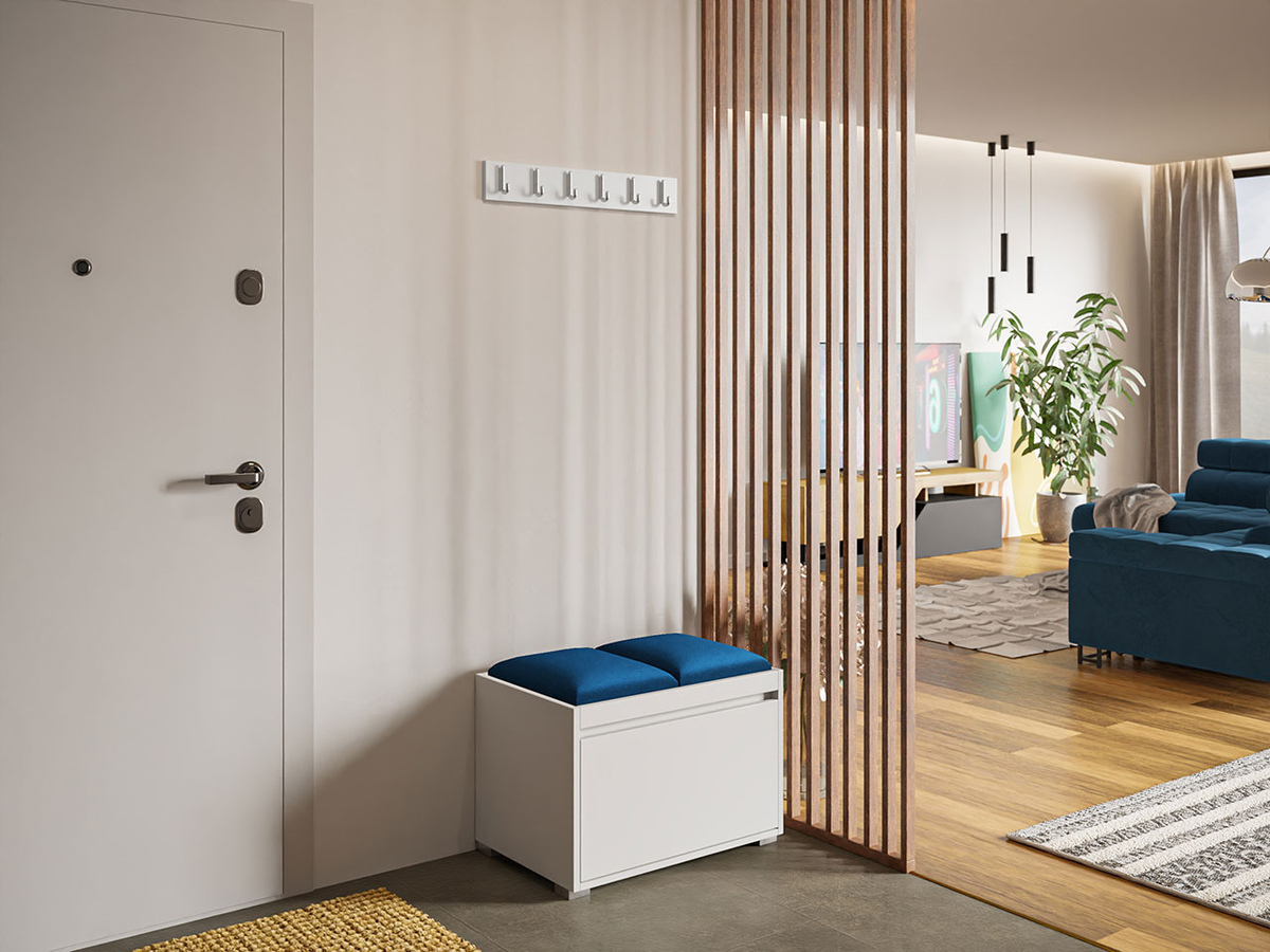 Set za hodnik Comfivo Pinus VI (Bijela + Manila 26)