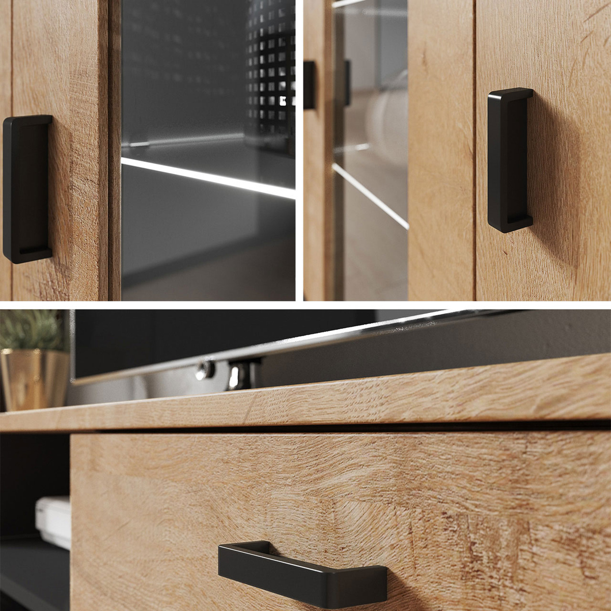 Dnevni boravak Tornola 114 (Bijela + Sjajno bijela)