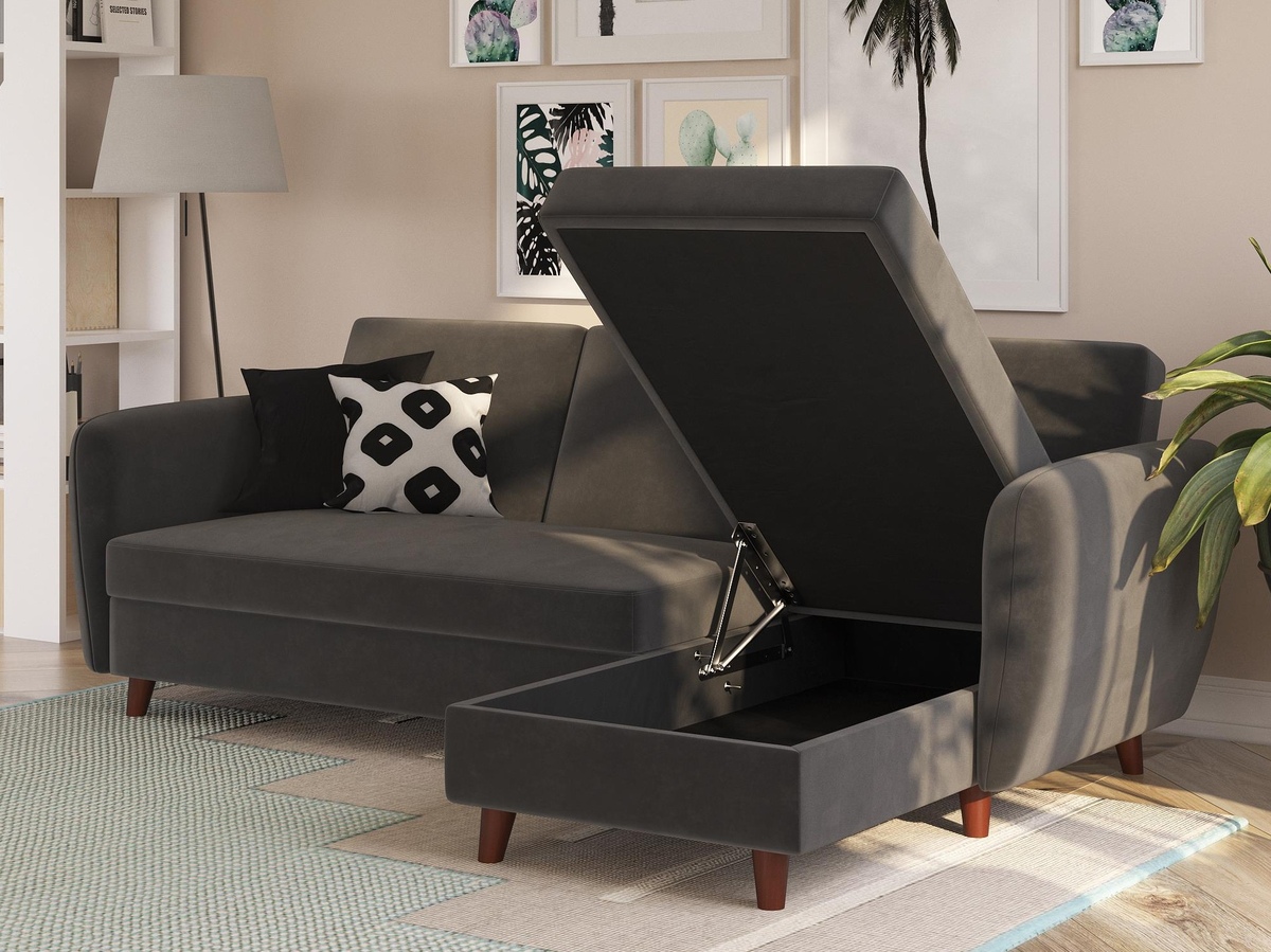 Kutna garnitura Novogratz 108 (Siva)