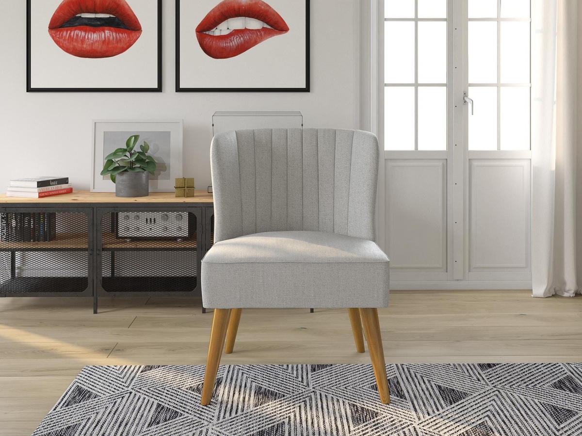 Fotelja Novogratz 119 (Svijetlo siva)