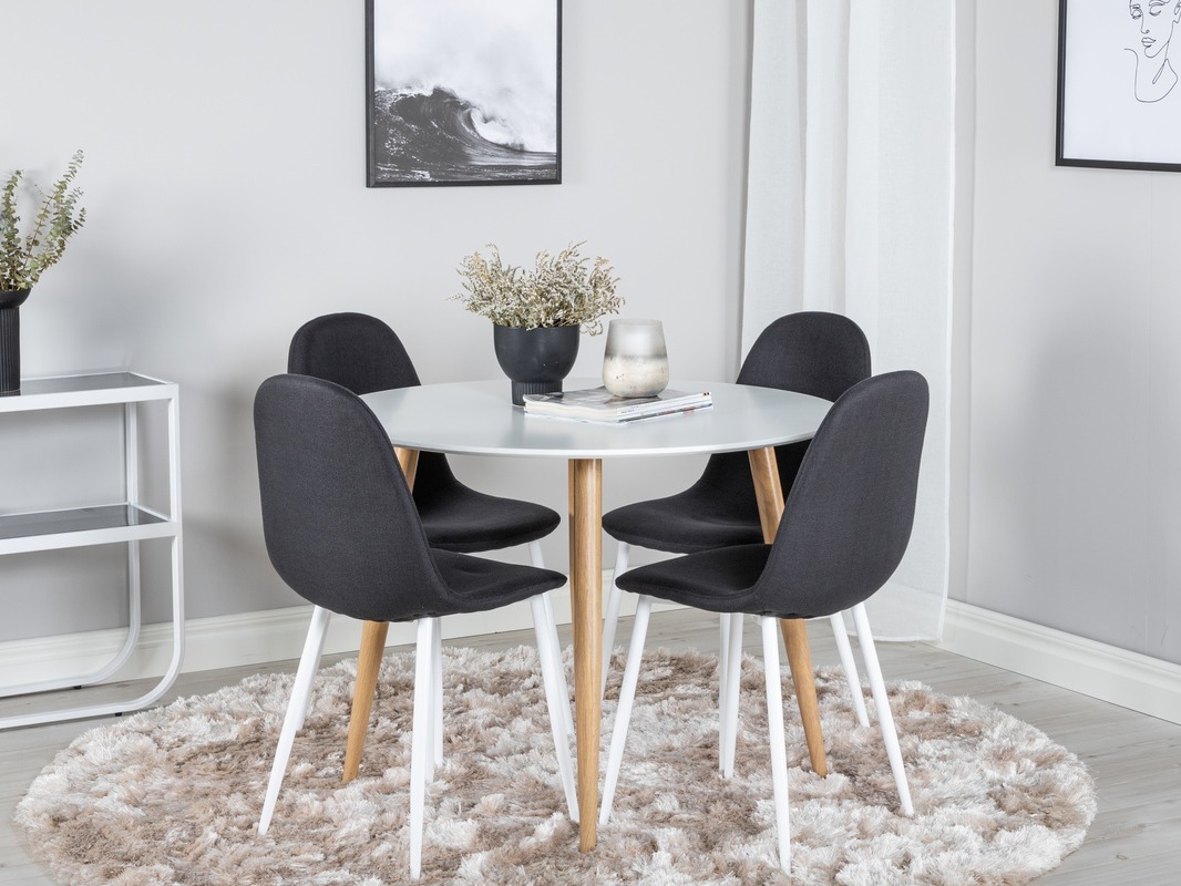 Blagovaonski set Dallas 291 (Crna + Bijela)