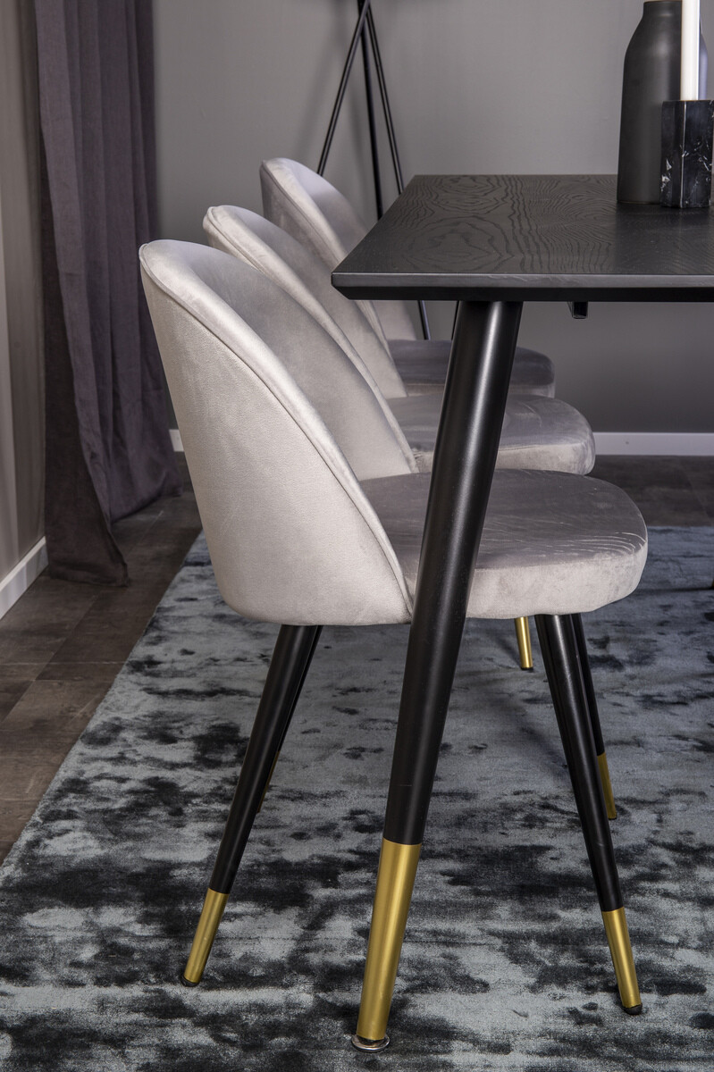 Blagovaonski set Dallas 346 (Siva + Crna)