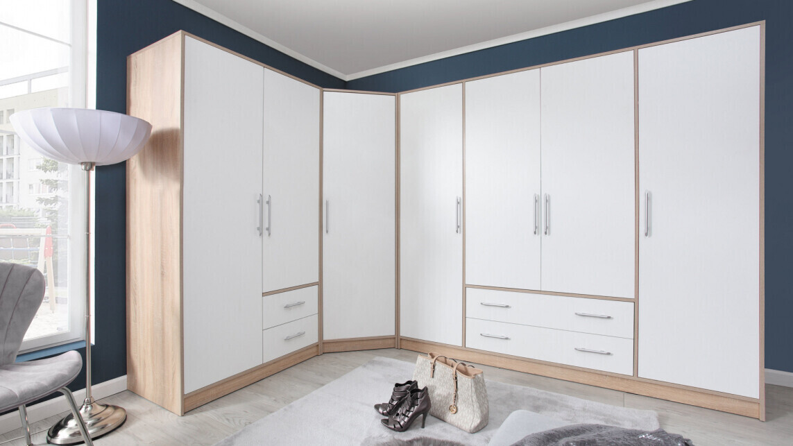 Ormar Cavmero 105 (Sonoma hrast + Bijela)