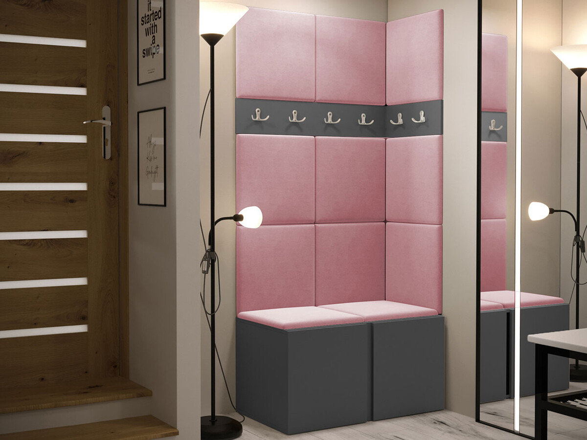 Set za hodnik Hartford 264 (Grafit)