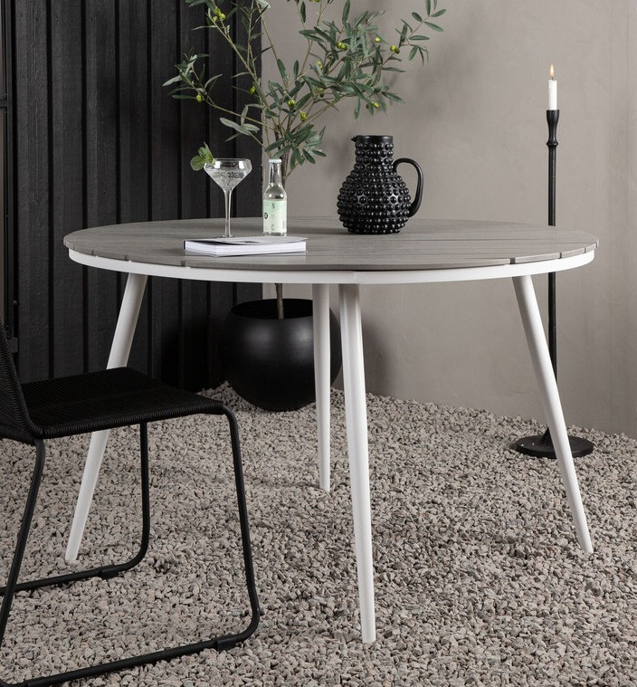 Vrtni stol Dallas 2467 (Siva + Bijela)