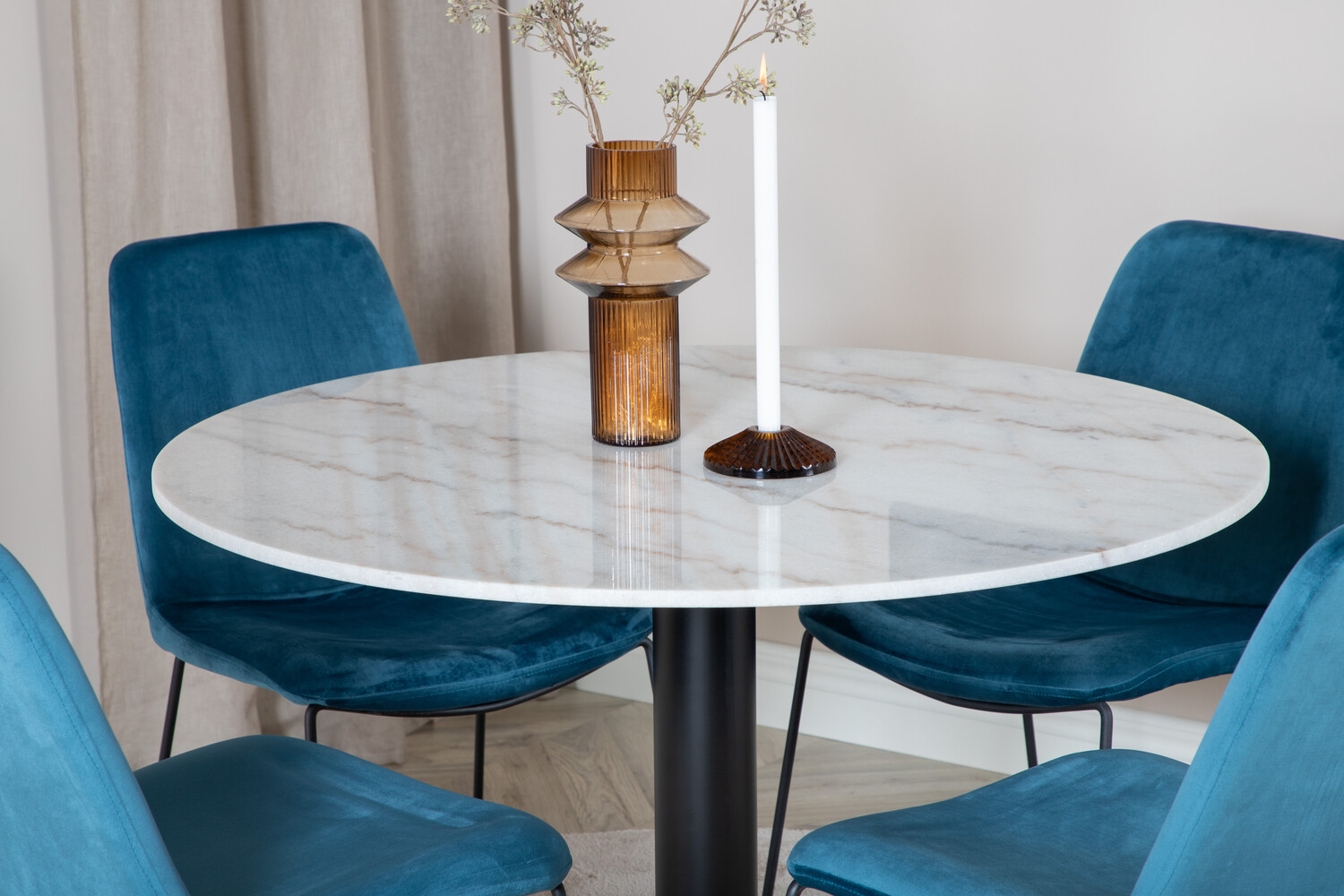 Blagovaonski set Dallas 2601 (Plava + Crna)