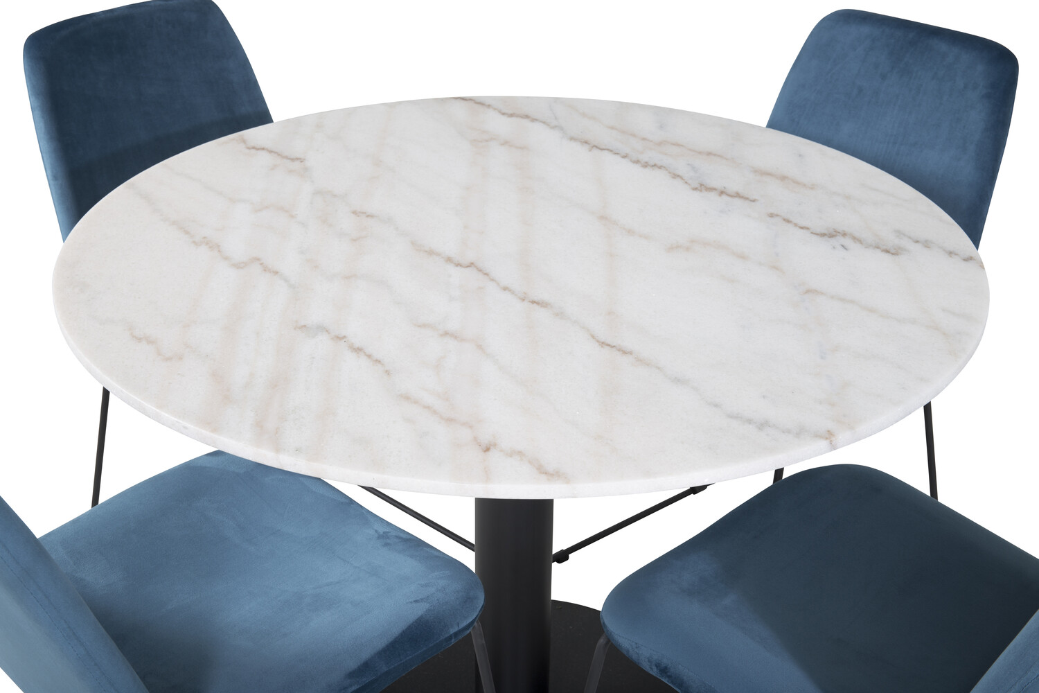 Blagovaonski set Dallas 2601 (Plava + Crna)