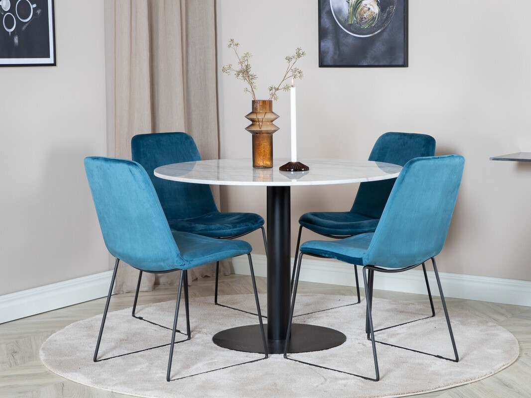 Blagovaonski set Dallas 2601 (Plava + Crna)