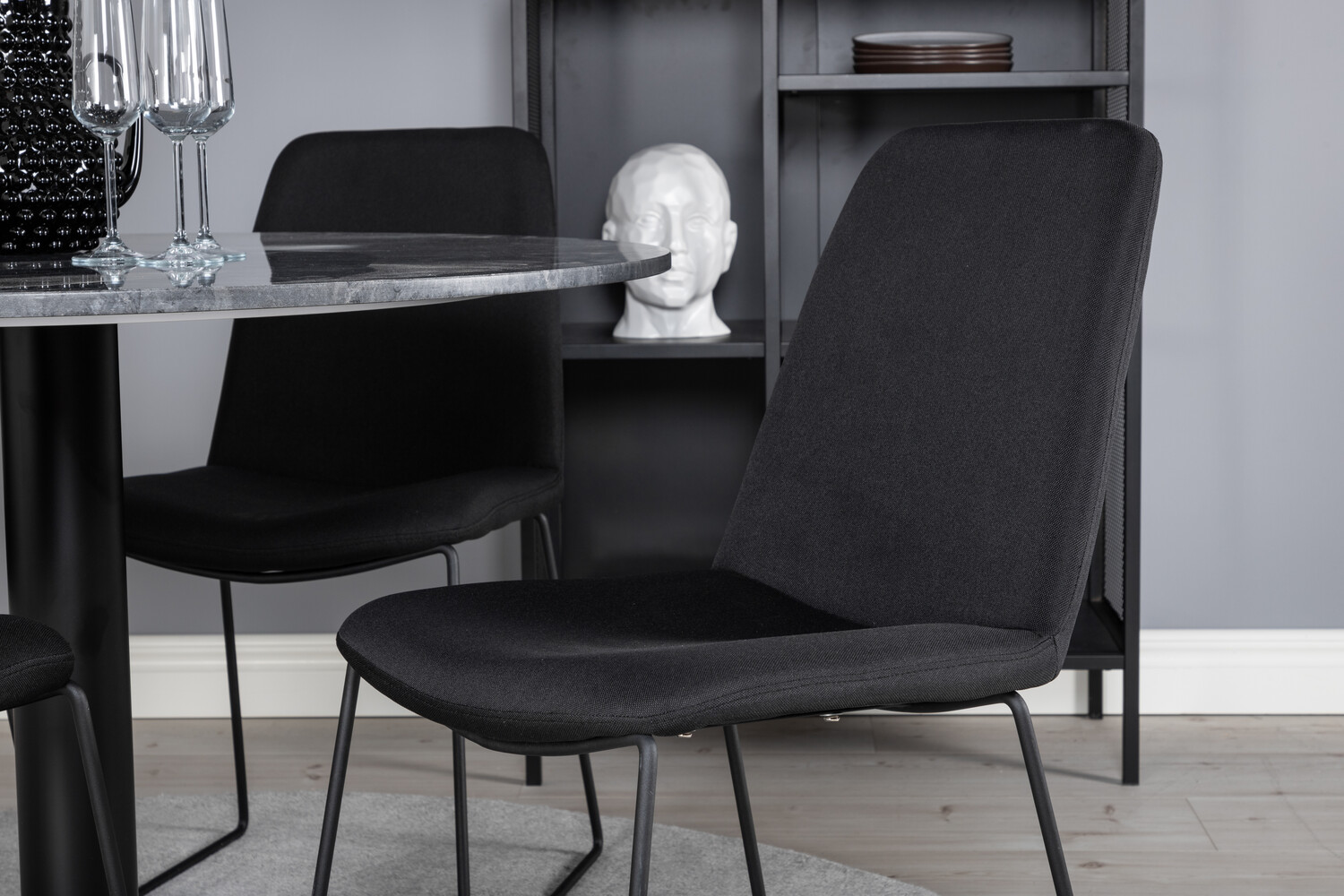 Blagovaonski set Dallas 2631 (Crna)