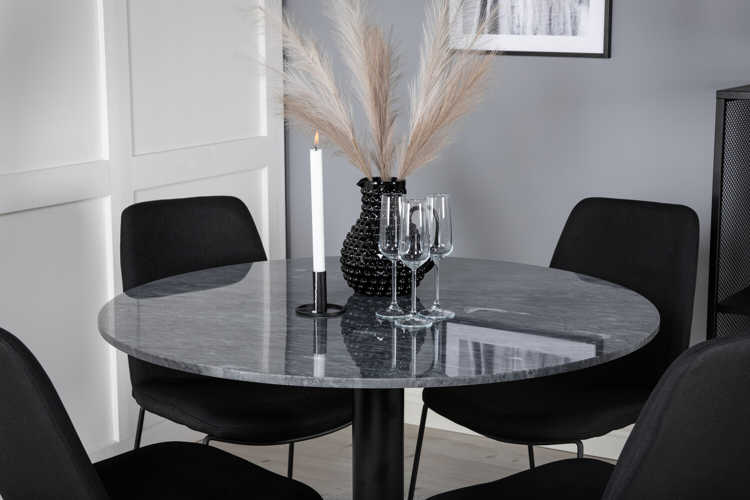 Blagovaonski set Dallas 2631 (Crna)