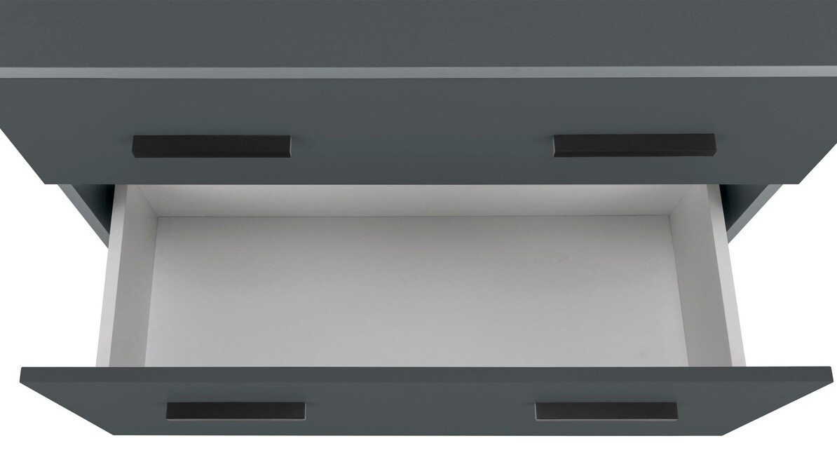 Samostojeći kupaonski ormarić za umivaonik Larlori 101 (Antracit)