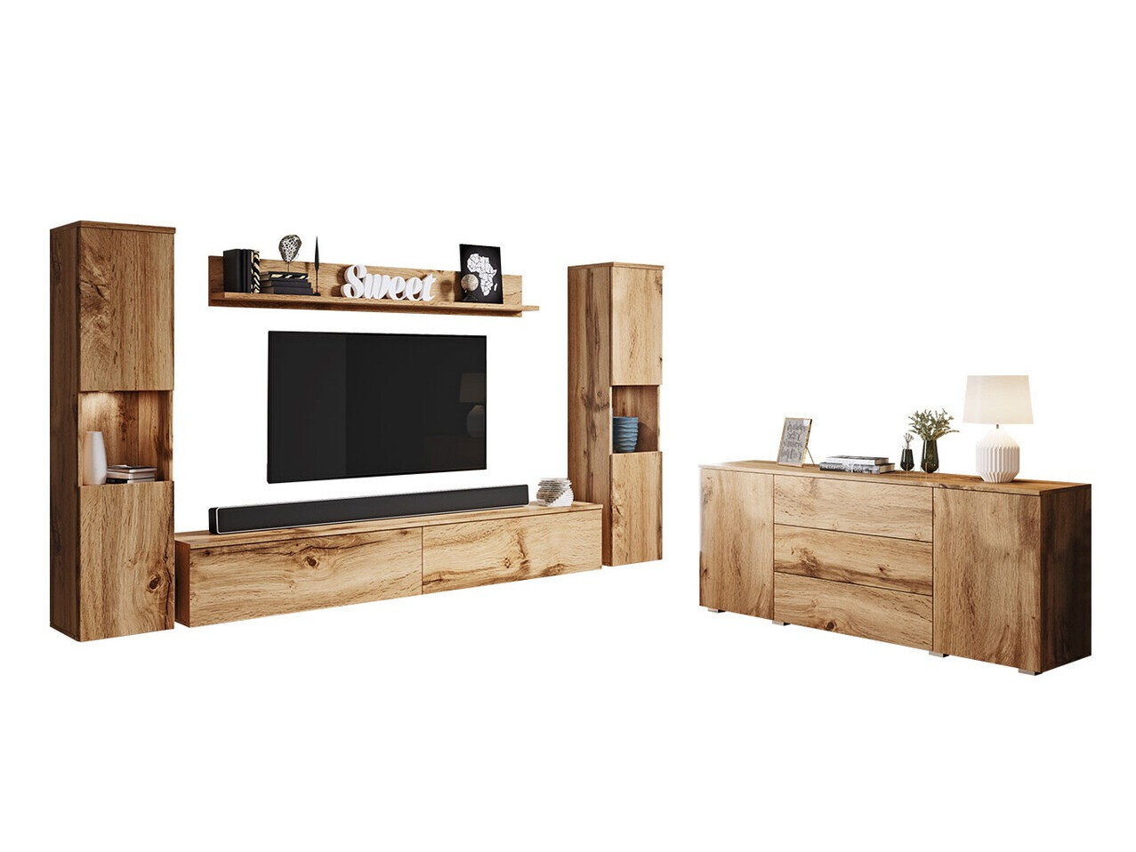 Dnevni boravak Sarasota 133 (Wotan hrast)