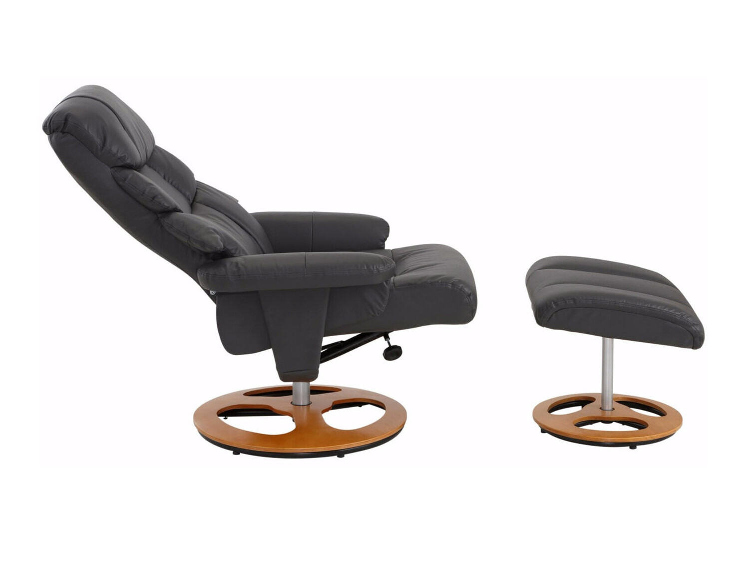 Fotelja Denton 300 (Antracit + Hrast)