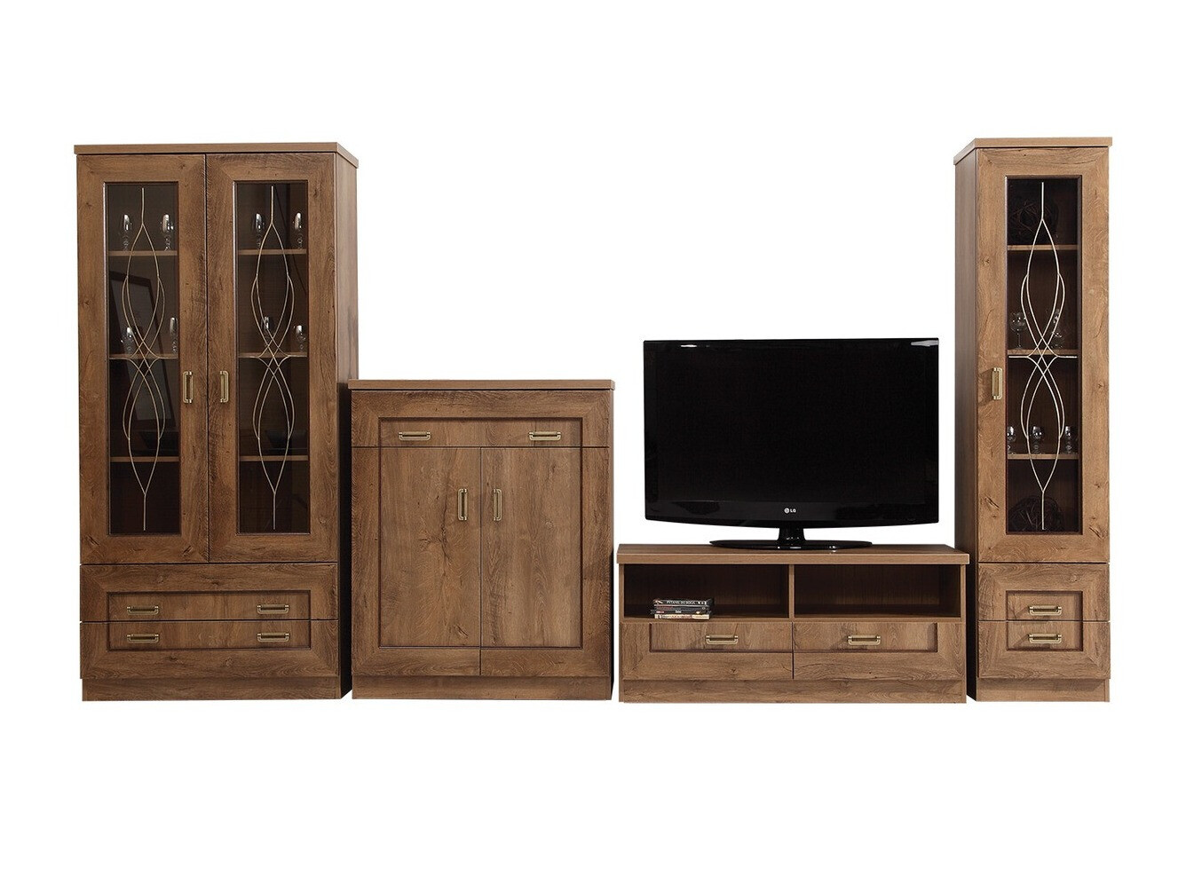 Set za dnevni boravak Lircava 119 (Hrast Lefkas)