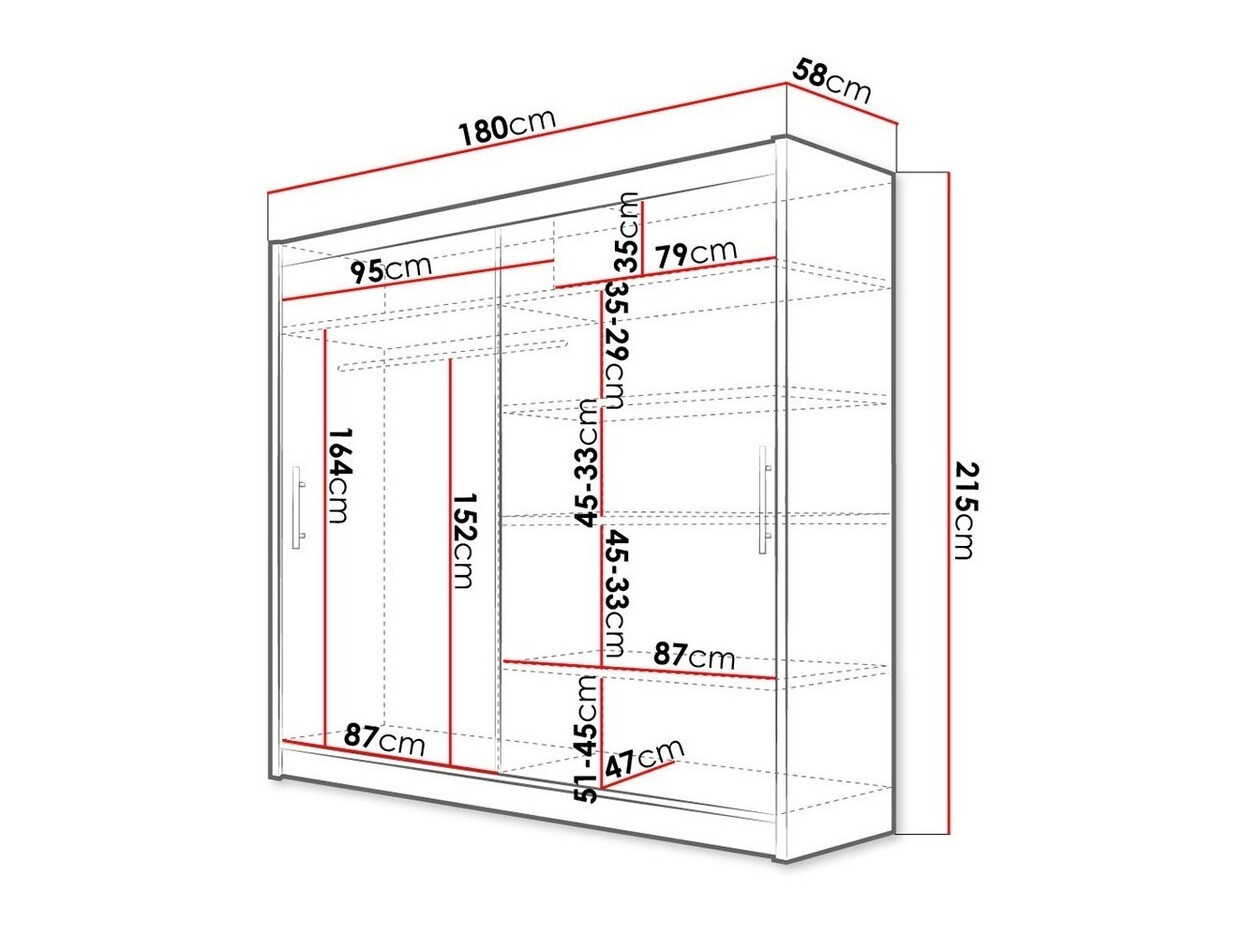 Ormar Closico 100 (Bijela)