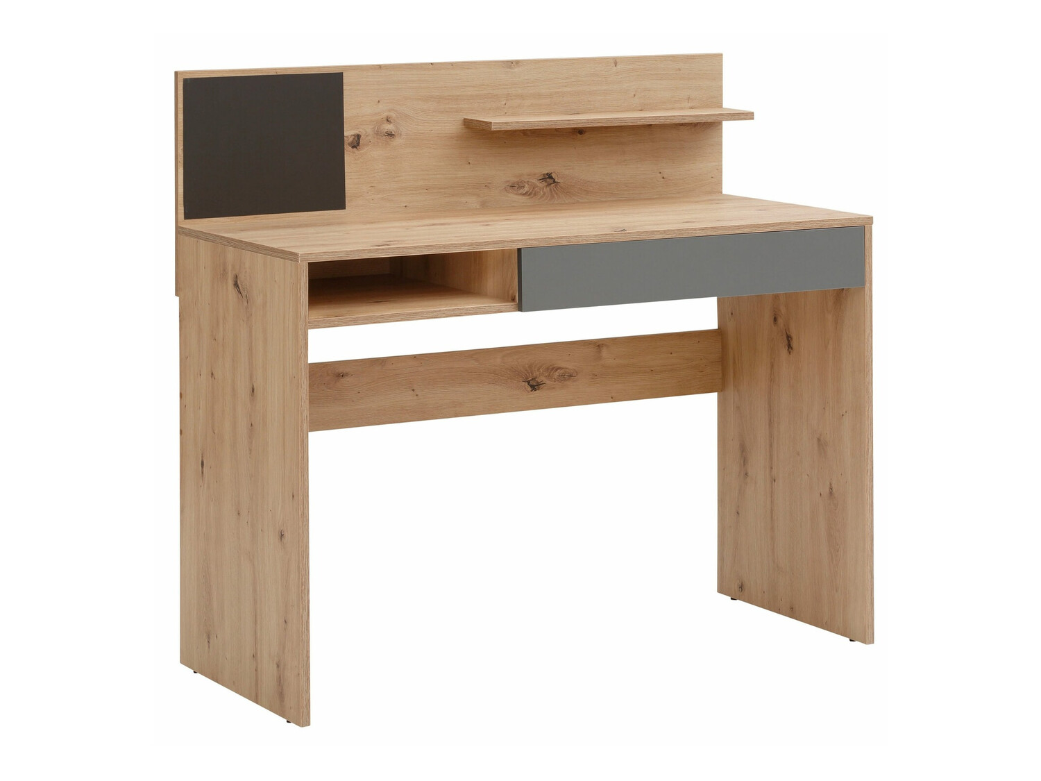 Uredski stol Denton 301 (Antracit + Hrast)