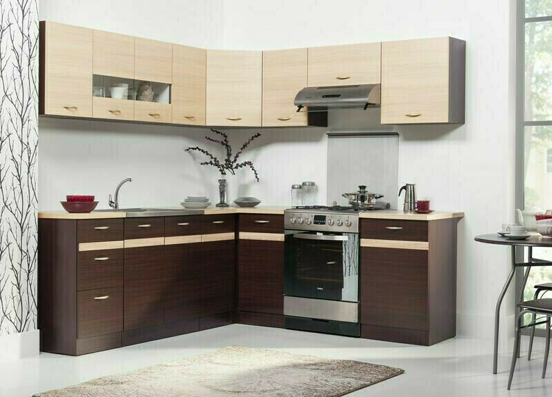 Modularni ormarić za sudoper s vratima Eli Dark 107