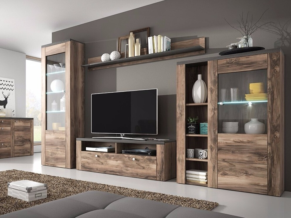 Set za dnevni boravak Salelbo 100 (Orah)