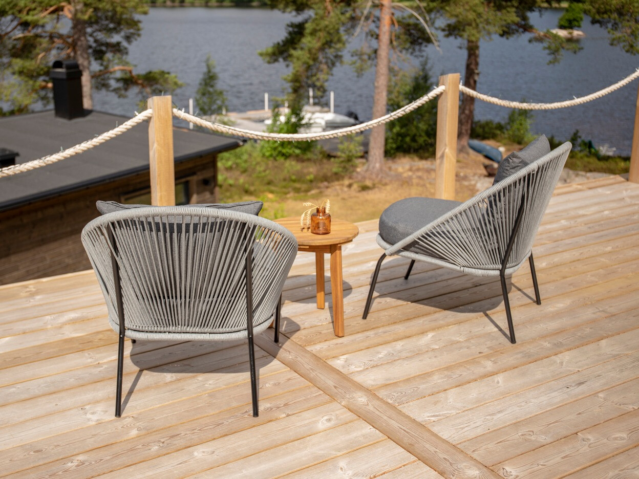 Vrtna fotelja Dallas 1079 (Siva)