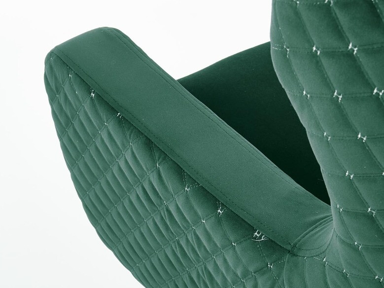 Fotelja Houston 836 (Tamnozelena + Crna)
