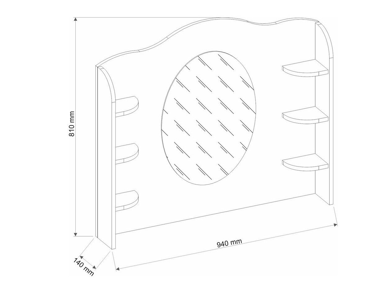 Toaletni stolić Romelbo 123