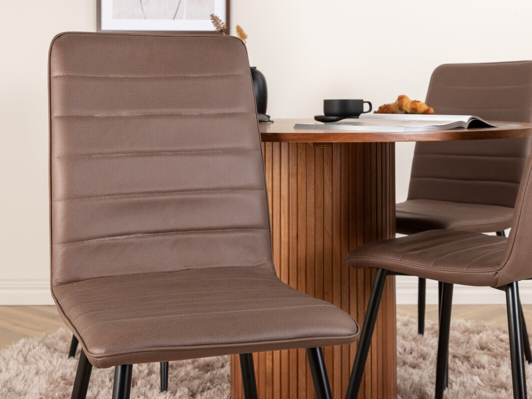 Blagovaonski set Dallas 3091 (Smeđa + Crna)