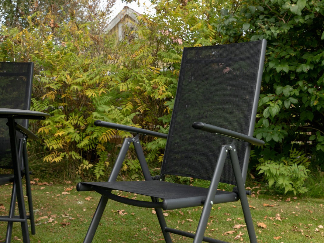 Set stola i stolica Dallas 3079 (Crna) 2051-408