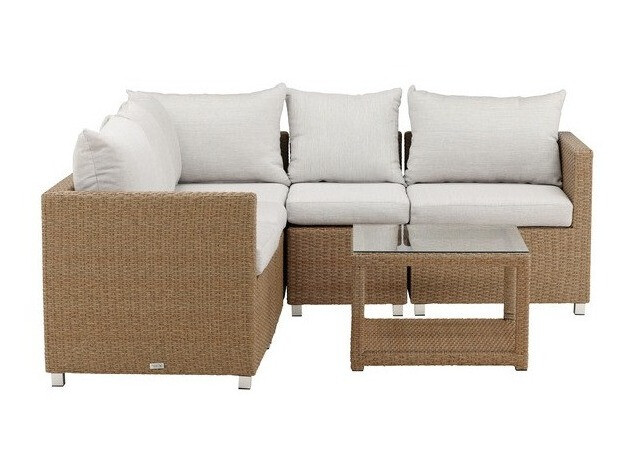 Set vrtnog namještaja Dallas 772 (Smeđa + Bijela)