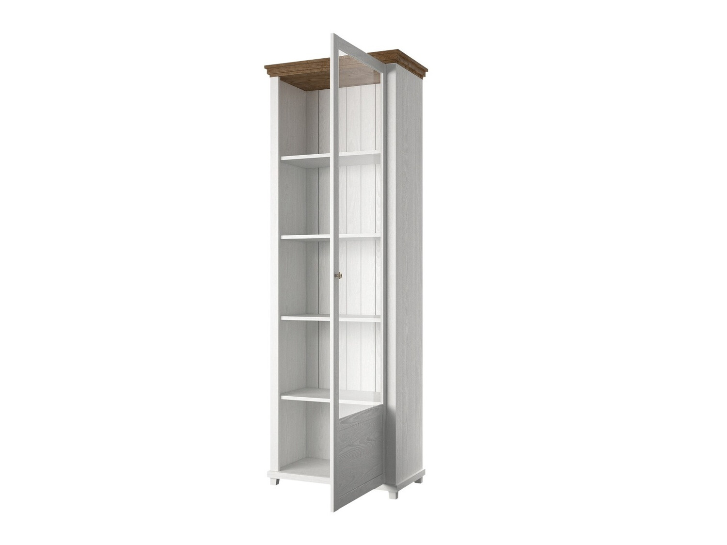 Polica Tolnue 101 (Bijeljeni jasen + Hrast lefkas)