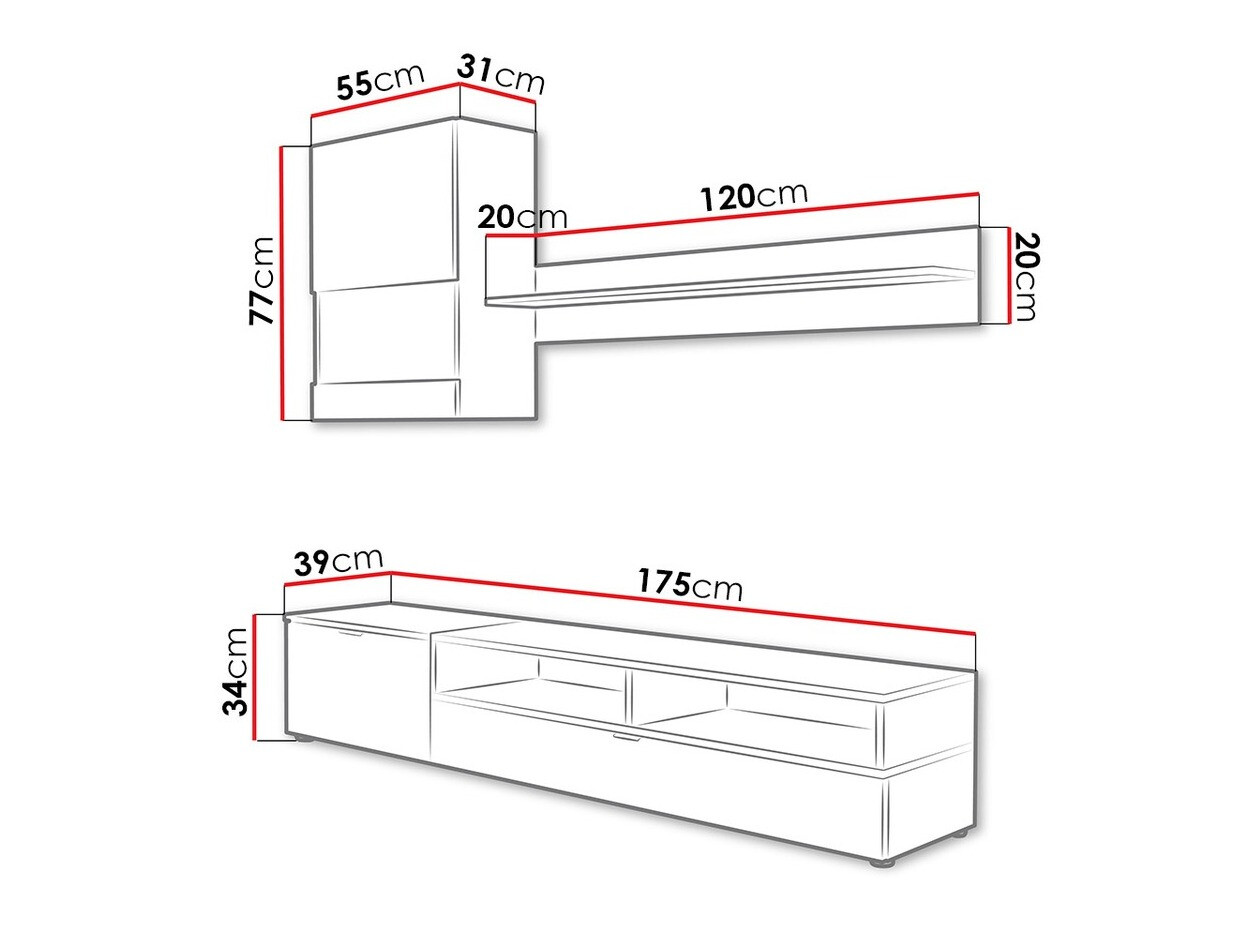 Set za dnevni boravak Toledo 113