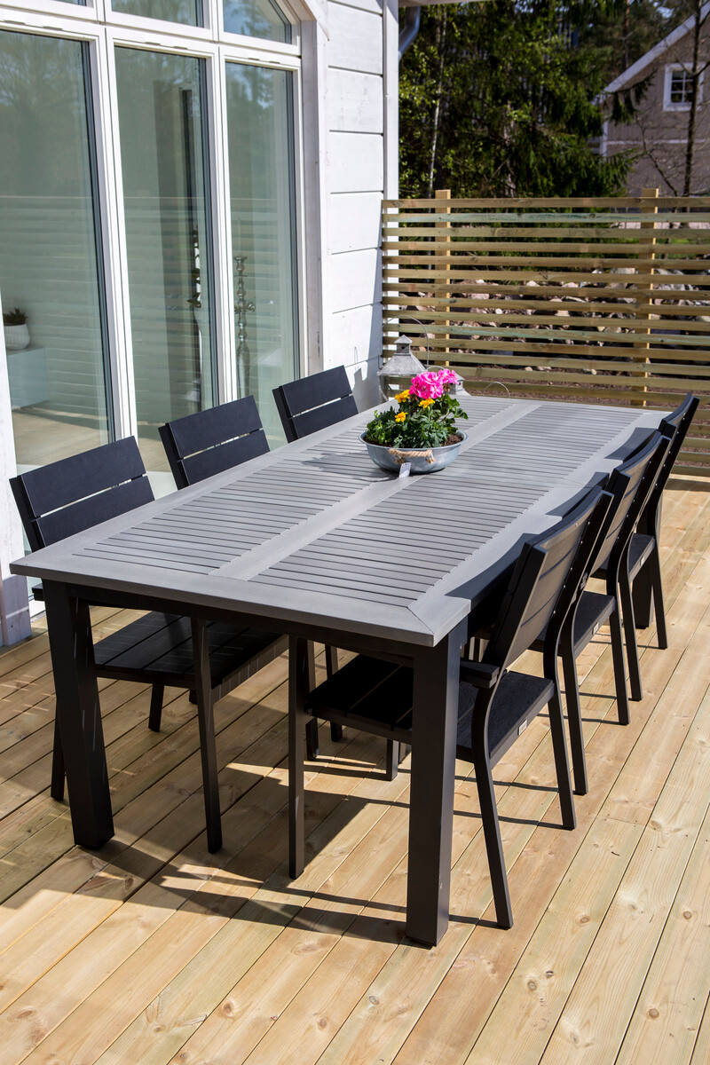 Vrtna stolica Dallas 717 (Crna)