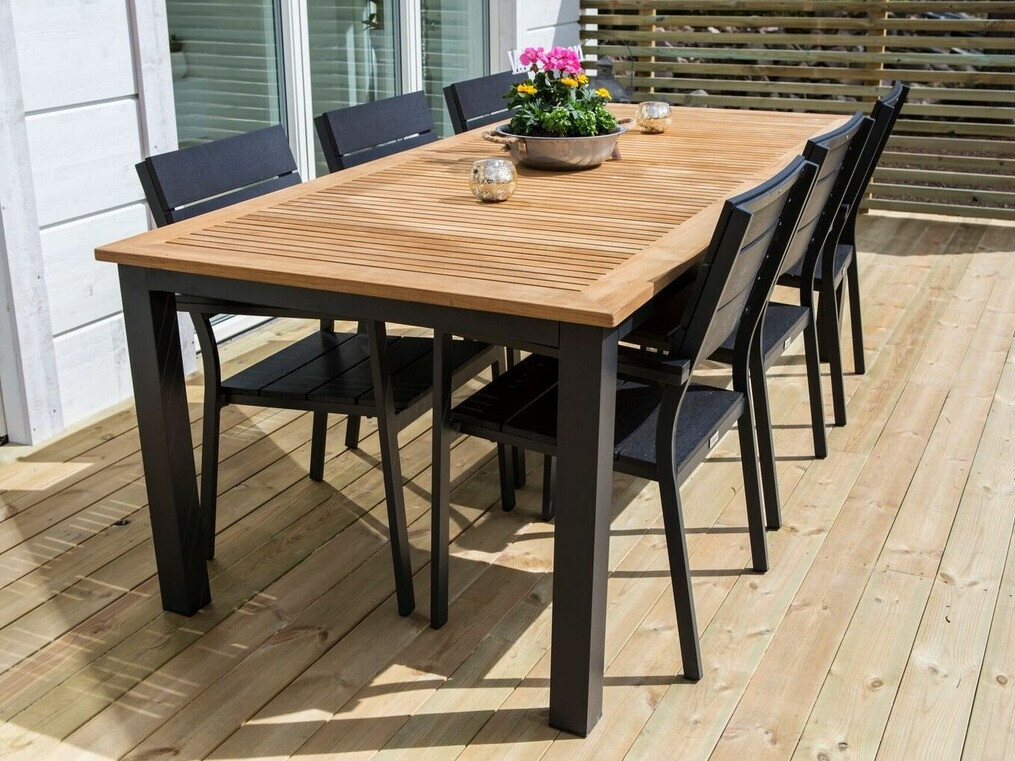 Vrtna stolica Dallas 717 (Crna)