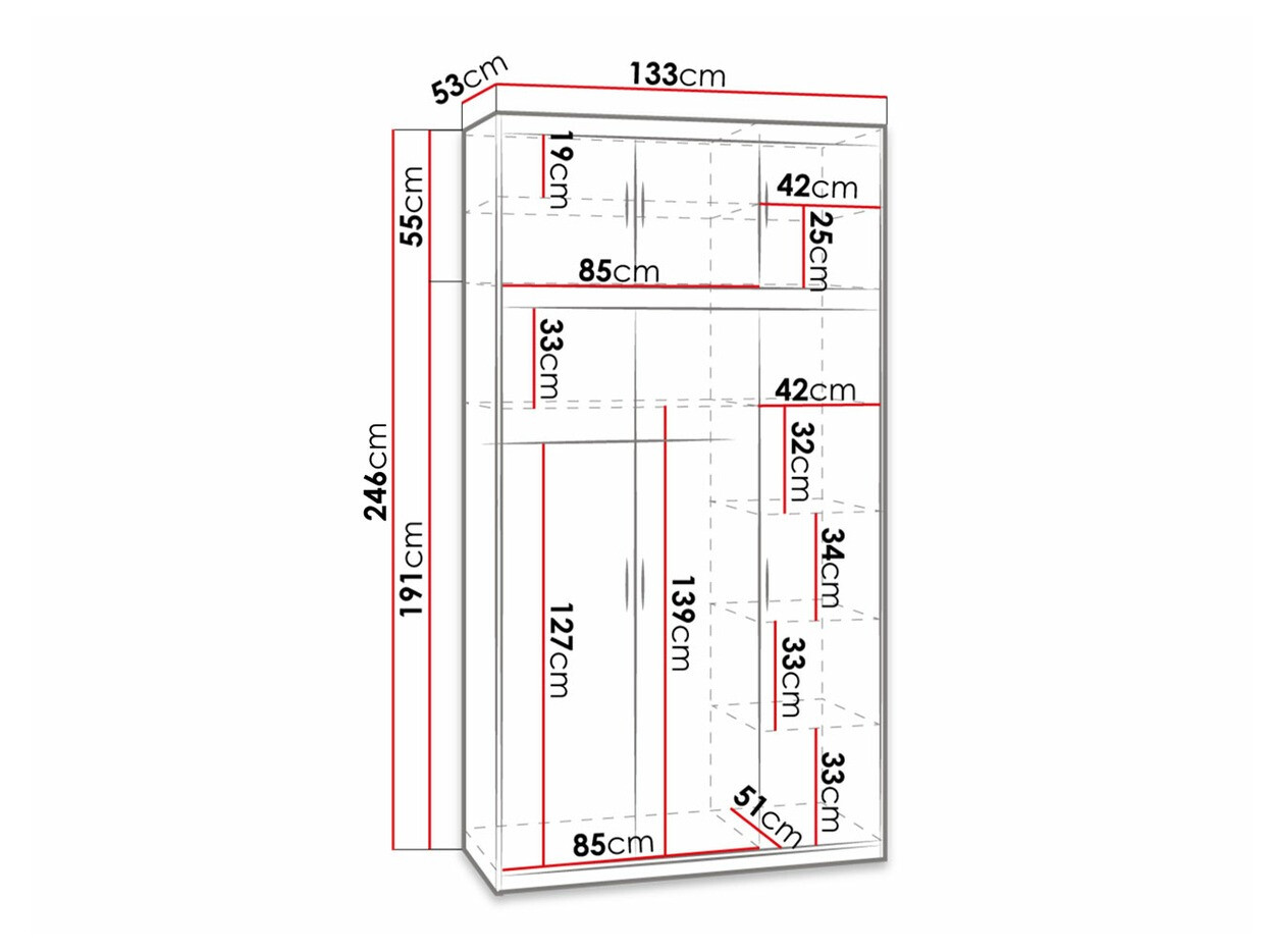 Ormar Novduni 104 (Bijela)