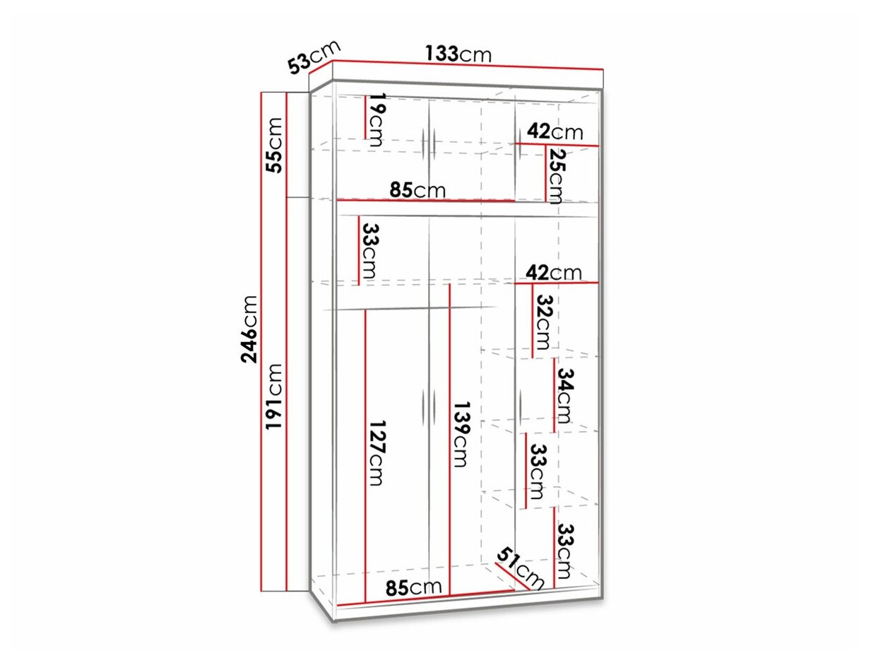Ormar Novduni 105 (Bijela)